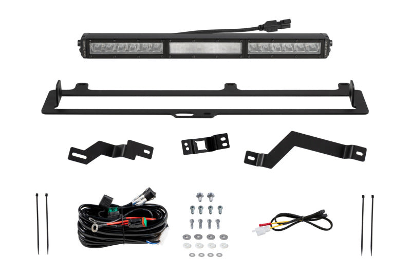 White Combo TRD Pro Grille Light Bar Kit — 2022+ Toyota Tundra
