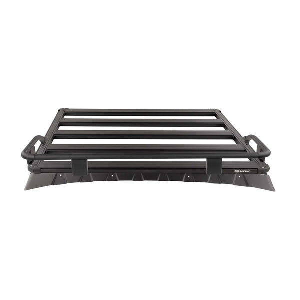 49in x 45in BASE Rack Kit with Front 1/4 Guard Rail & Deflector — 16-22 Toyota Tacoma