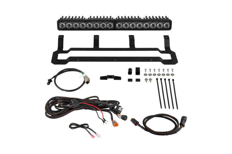 TRD Pro Grille SS20 Sport White Combo — 2025 Toyota 4Runner