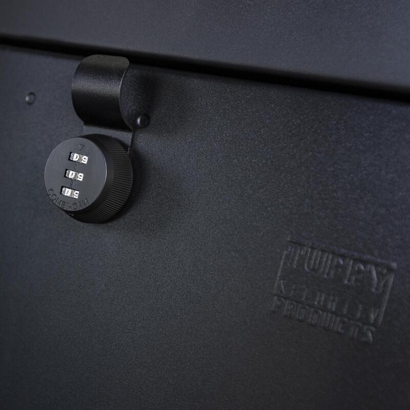 Behind Seat Cubby Cover W/ Combo Lock — 05-23 Toyota Tacoma