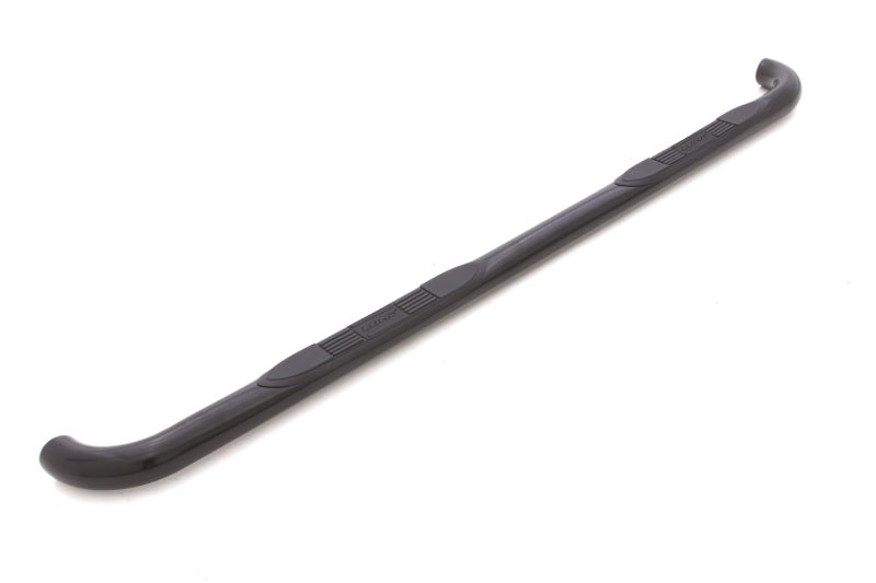3in. Round Bent Steel Nerf Bars Access Cab - Black — 05-17 Toyota Tacoma