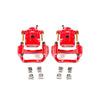 Red Calipers w/Brackets Rear - Pair — 08-15 Toyota Sequoia