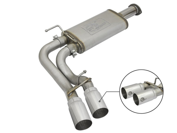 Rebel Exhausts Cat-Back SS w/Polished Tip 16 V6-3.5L — Toyota Tacoma
