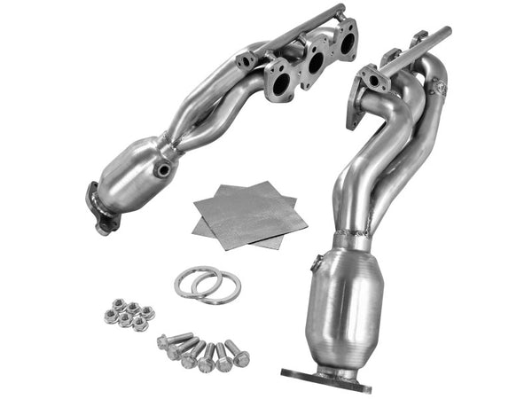 Twisted Steel Header 409 SS w/Cat V6-4.0L — 12-15 Toyota Tacoma