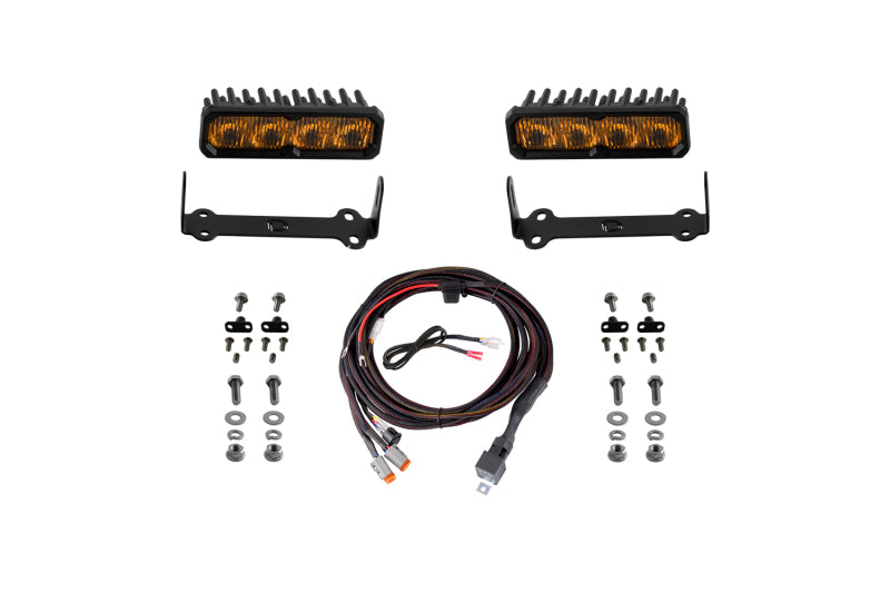 SS6 Sport LED Kit Yellow Fog 3000K — 2014-2024 Toyota 4Runner