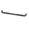 4in. Oval Curved Steel Nerf Bars Access Cab - Black — 05-17 Toyota Tacoma