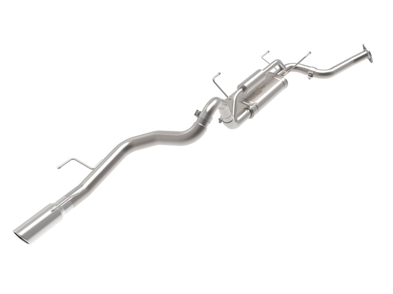 2-1/2in to 3in 304 SS Cat-Back Exhaust System w/ Polished Tip — 24-25 Toyota Land Cruiser