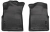 Crew/Extended/Standard Cab WeatherBeater Front Black Floor Liners — 05-15 Toyota Tacoma