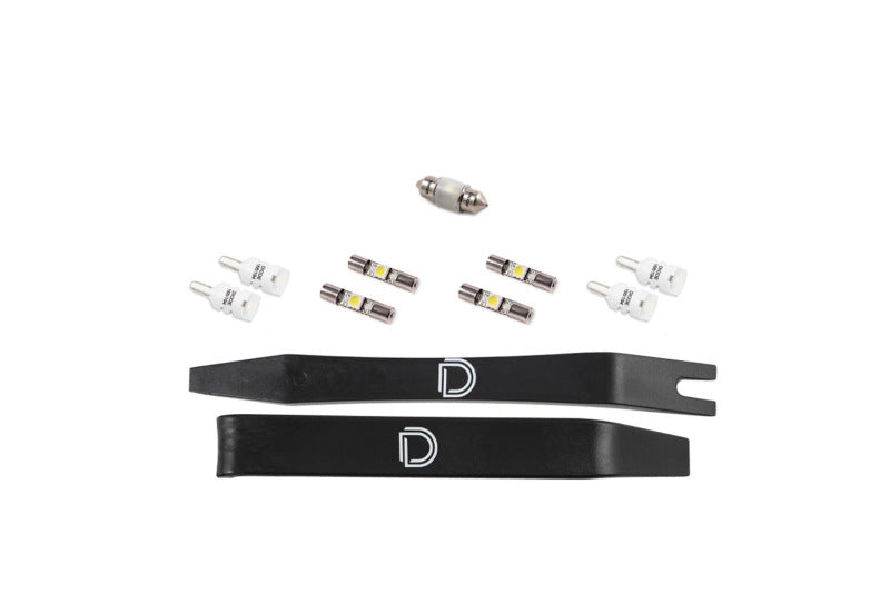 Interior LED Kit Cool White Stage 1 — 16-23 Toyota Tacoma