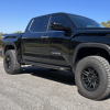 Rock Sliders Passenger Side Black Pwdercoat Steel — 22-24 Toyota Tundra