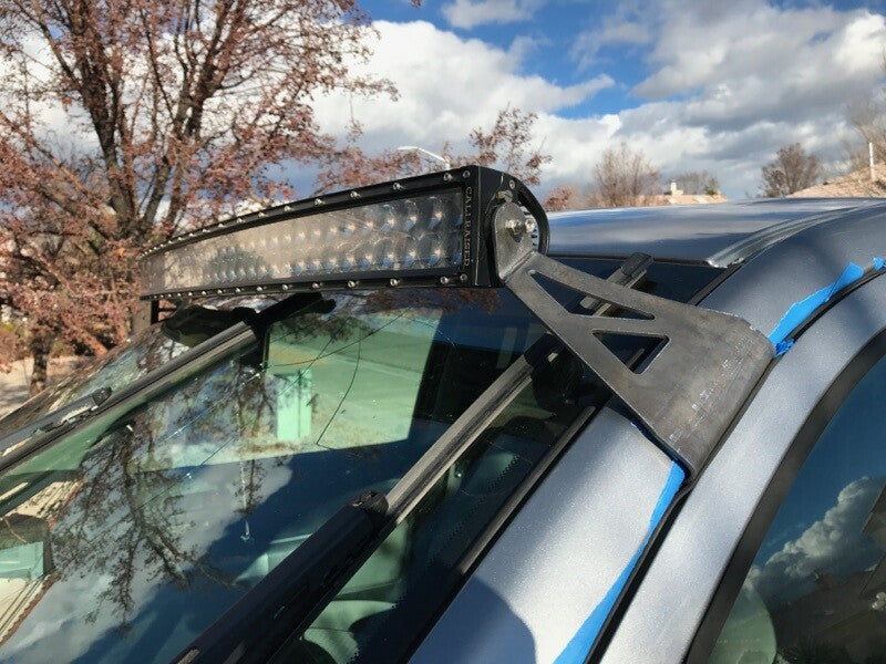 52 Curved Led Light Bar Roof Brackets Kit - W/5D Optic Osram 5 — 2007-2021 Toyota Tundra