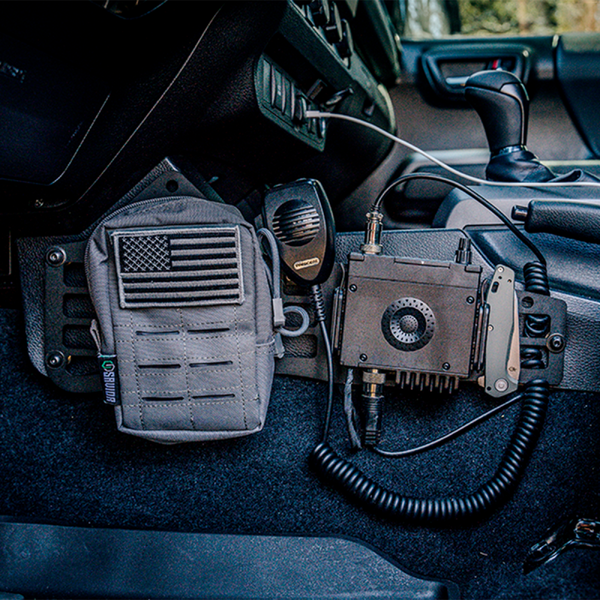 Center Console Molle Panels - Driver & Passenger Set — 05-23 Toyota Tacoma