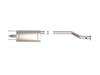 ROCK BASHER 2.5in 409 SS Cat-Back Exhaust - L4-2.7L V6-3.5L — 00-04 Toyota Tacoma