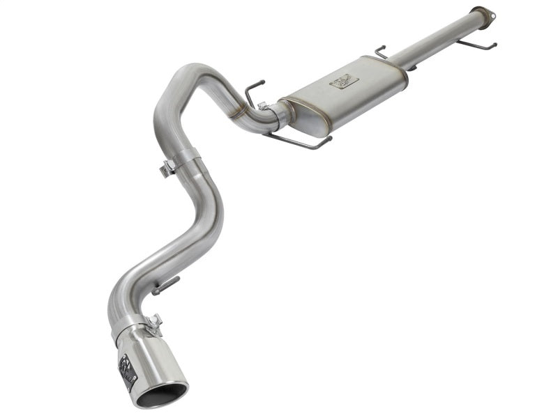 MACH Force Xp 3in SS Cat-Back Single Side Exit Exhaust w/Polished — 07-14 Toyota FJ Cruiser