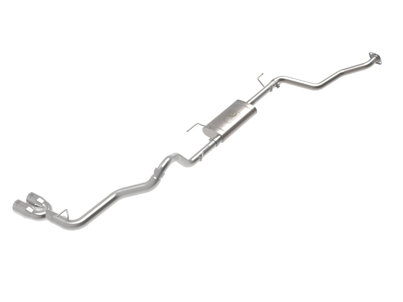 L4 2.4L Vulcan Series 2.5-3in 304 SS Steel Cat-Back Exhaust w/Polished — 2024 Toyota Tacoma