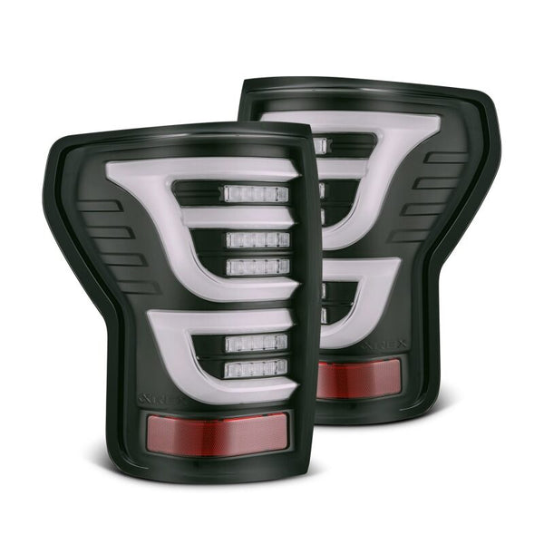 LUXX-Series LED Tail Lights Black — 07-13 Toyota Tundra