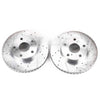 Evolution Drilled & Slotted Rotors Front - Pair — 05-15 Toyota Tacoma