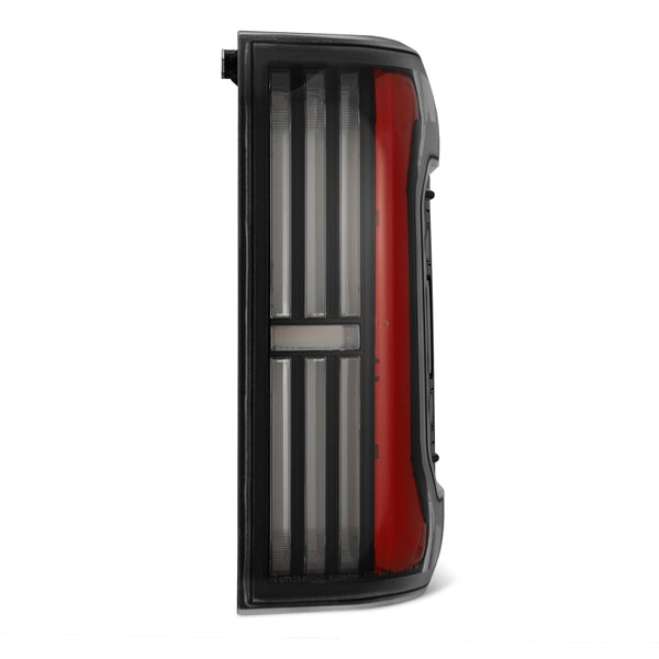 NOVA-Series LED Prismatic Tail Lights - Black Red — 24-25 Toyota Tacoma