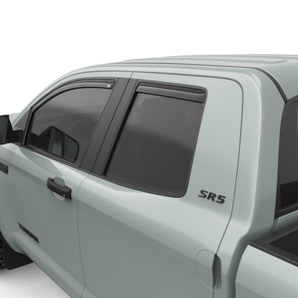 In-Channel Window Visors Double Cab - Set of 4 (575091) — 07+ Toyota Tundra