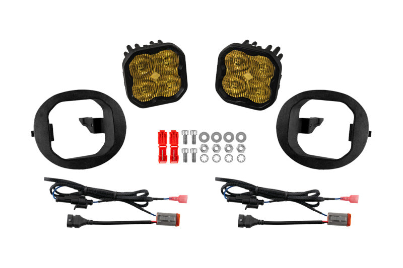 SS3 Type TR SAE Fog Light Kit - ABL Yellow — 06-09 Toyota 4Runner