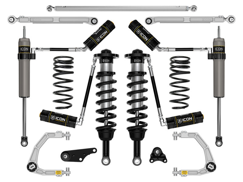 1.25-3in Lift Stage 7 Suspension System Billet — 2024 Toyota Land Cruiser 250 Series