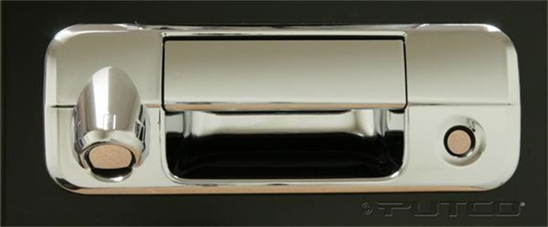 (w/ Backup Camera Hole) Tailgate & Rear Handle Covers — 07-13 Toyota Tundra