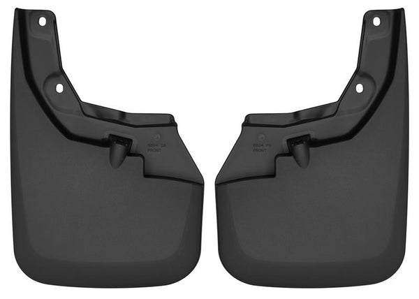 OE Fender Flares Custom Molded Front Mud Guards - Black — 16-22 Toyota Tacoma