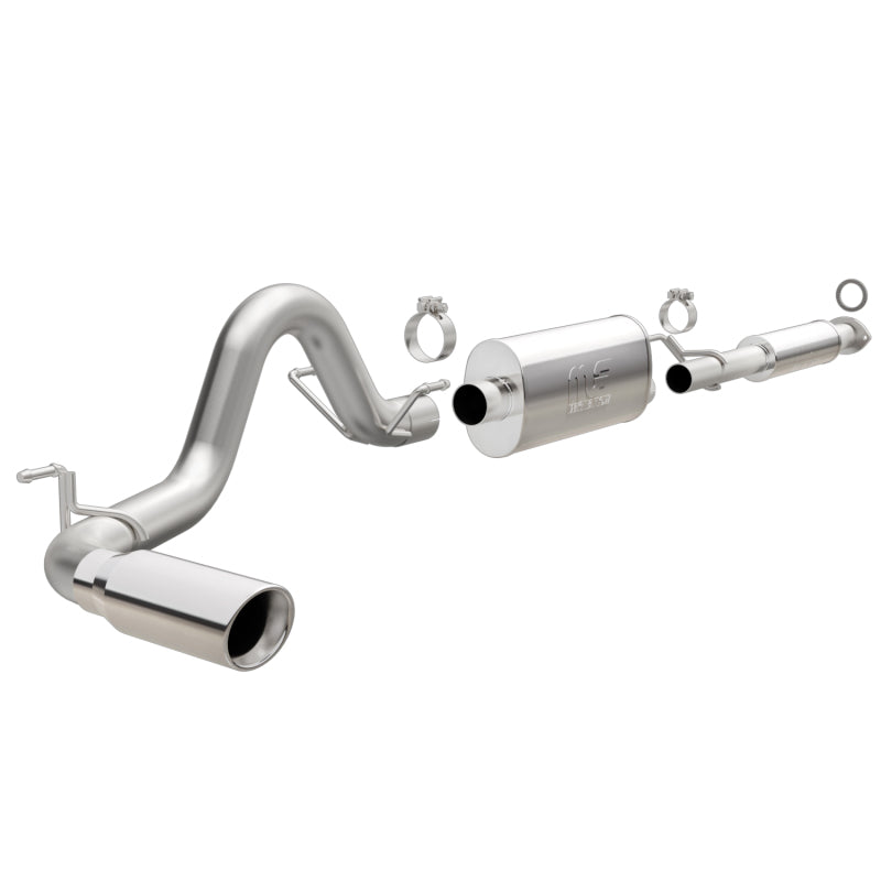 Cat-Back TRD 3.5L V6 SS 3in Single Pass Side Exit Rear 4in Tip — 2016 Toyota Tacoma