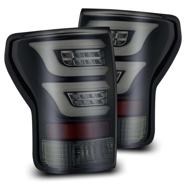 PRO-Series LED Tail Lights Jet Black — 07-13 Toyota Tundra