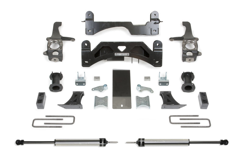 2WD/4WD 6in Basic Sys w/C/O Spacers & Rr Dlss — 16-21 Toyota Tundra