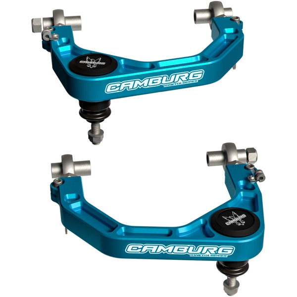 2WD/4WD KINETIK V2 Performance Billet X-Joint XL Upper Arms (KING BLUE) — 2024 Toyota Tacoma