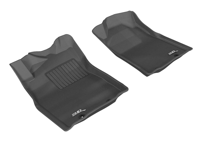 Reg/Acs Cab Kagu 1st Row Floormat - Black — 2012-2015 Toyota Tacoma
