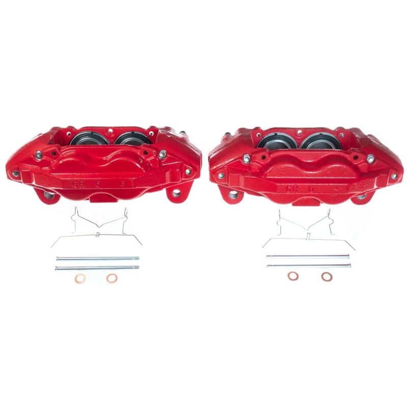 Red Calipers Front - Pair — 16-21 Toyota Sequoia