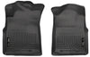 Crew/Extended/Standard Cab WeatherBeater Front Black Floor Liners — 05-15 Toyota Tacoma