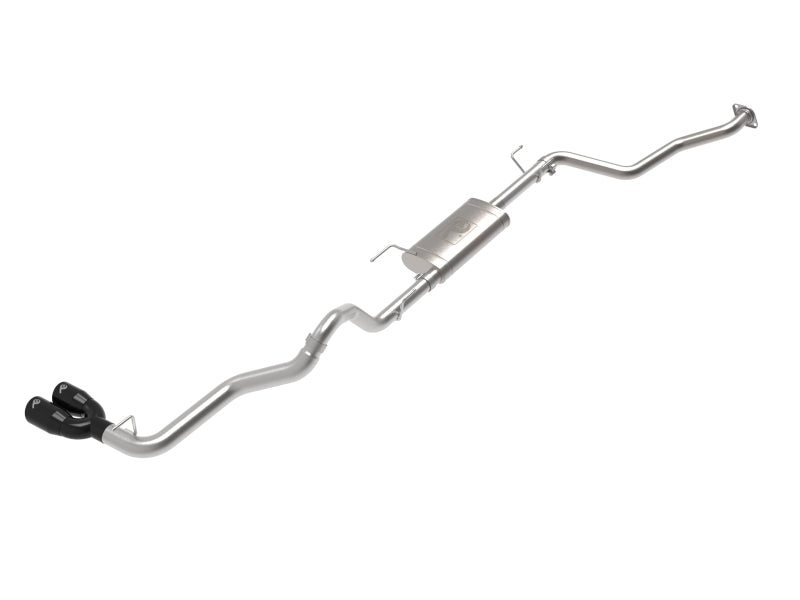 L4 2.4L Vulcan Series 2.5-3in 304 SS Steel Cat-Back Exhaust w/Black Tips — 2024 Toyota Tacoma