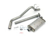 (Xtra Cab) 3.4L 409SS Pass Side Single Exit Cat-Back Exhaust — 00-04 Toyota Tacoma