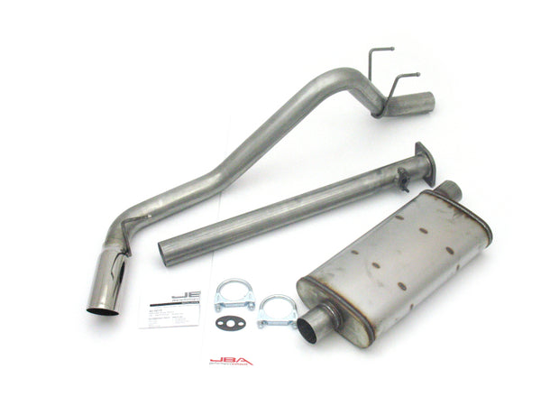 (Xtra Cab) 3.4L 409SS Pass Side Single Exit Cat-Back Exhaust — 00-04 Toyota Tacoma