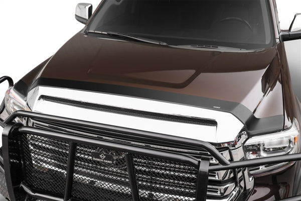 Aeroskin Hood Protector - Smoke — 14-21 Toyota Tundra