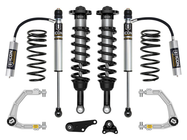 1.25in-3in Stage 3 Suspension System Billet w/ Triple Rate Spring — 2024+ Toyota Tacoma