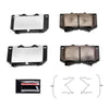 Z36 Truck & Tow Brake Pads w/Hardware Front — 01-03 Toyota Sequoia