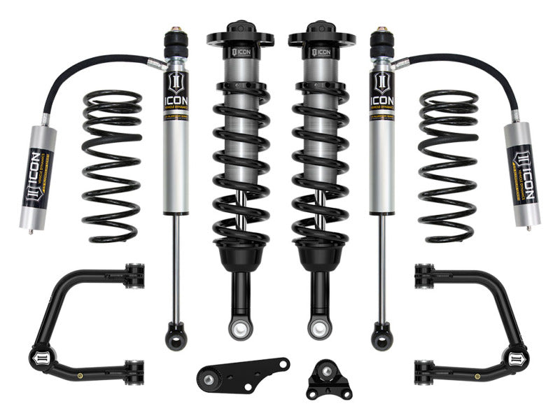 1.25in-3in Stage 3 Suspension System Tubular w/ Triple Rate Spring — 2024+ Toyota Tacoma