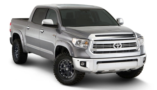 Fleetside Pocket Style Flares 4pc 66.7/78.7/97.6in Bed - Silver Sky — 16-18 Toyota Tundra