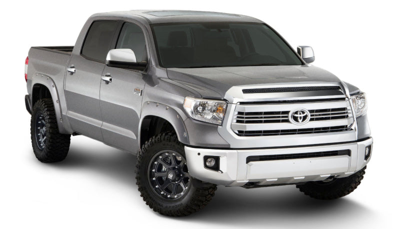 Fleetside Pocket Style Flares 4pc 66.7/78.7/97.6in Bed - Silver Sky — 16-18 Toyota Tundra