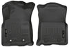 Auto Trans WeatherBeater Front Black Floor Liners — 2016 Toyota Tacoma