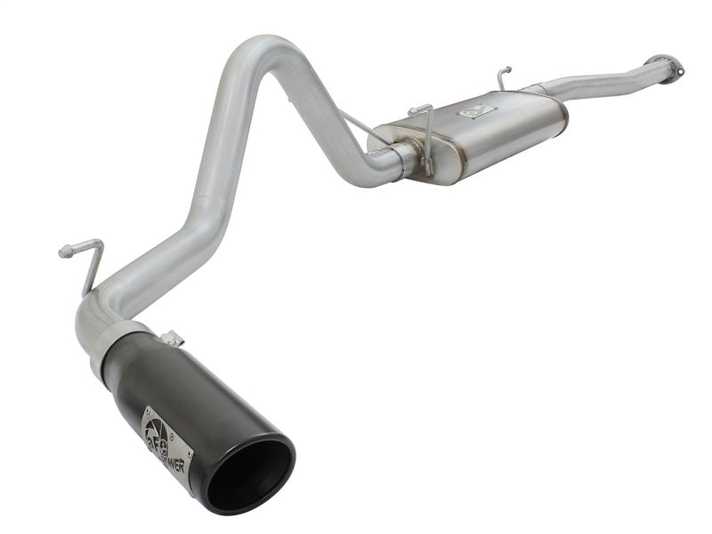 MACH Force XP 2.5in Cat-Back Stainless Steel Exhaust System w/Black Tip — 13-14 Toyota Tacoma