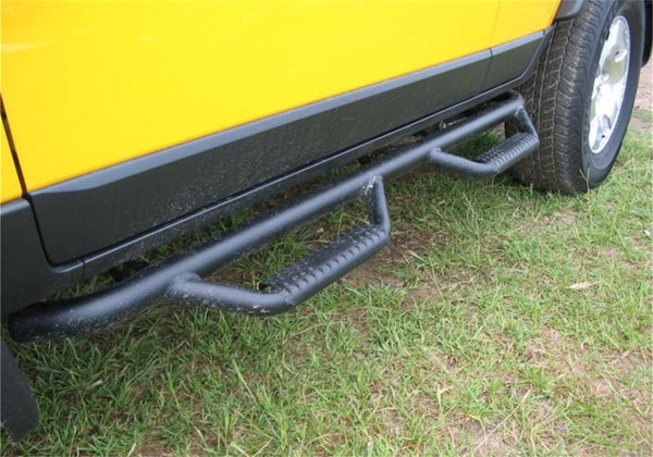 Nerf Step SUV 4 Door - Tex. Black - W2W - 2in — 06-17 Toyota FJ Cruiser