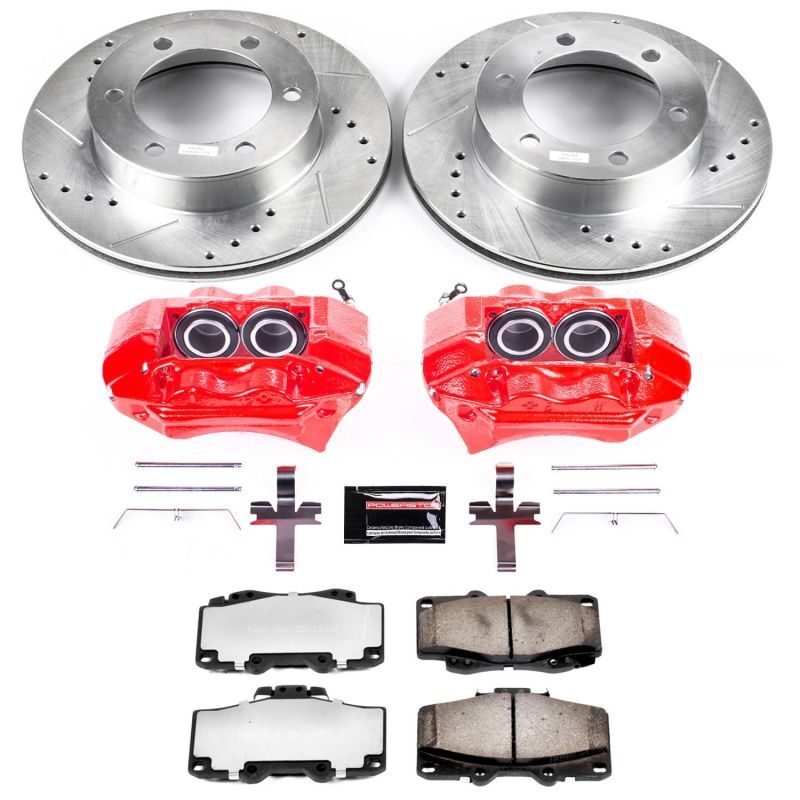 Z36 Truck & Tow Brake Kit w/Calipers Front — 95-02 Toyota 4Runner