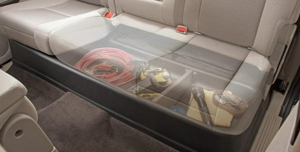 Under Seat Storage Box (w/o Factory Subwoofer) Double Cab — 14-21 Toyota Tundra