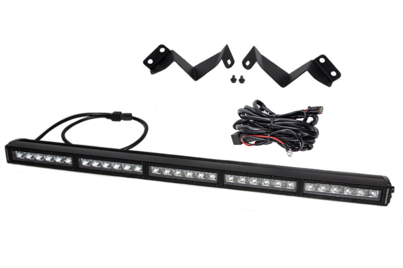 SS30 Stealth Lightbar Kit - White Driving — 16-21 Toyota Tacoma
