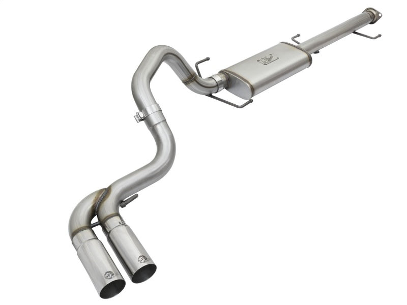 Rebel Series 3in Stainless Steel Cat-Back Exhaust System w/Polished — 07-14 Toyota FJ Cruiser